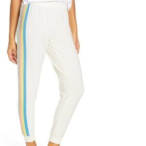 Chaser Vintage Stripe Cozy Knit Lounger Pants